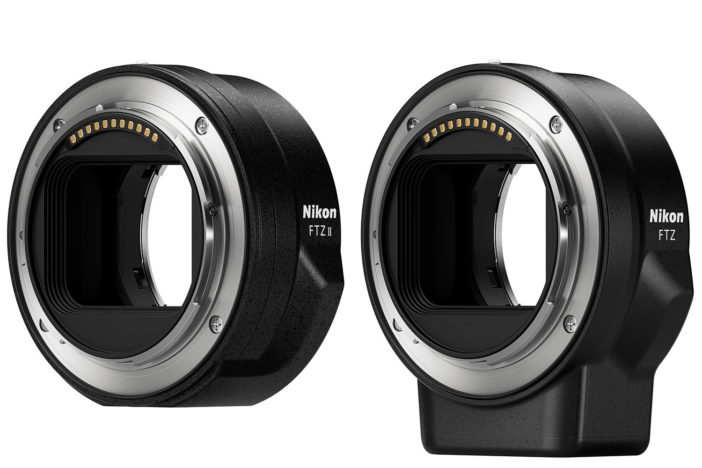 Zwei FTZ-Bajonettadapter von Nikon